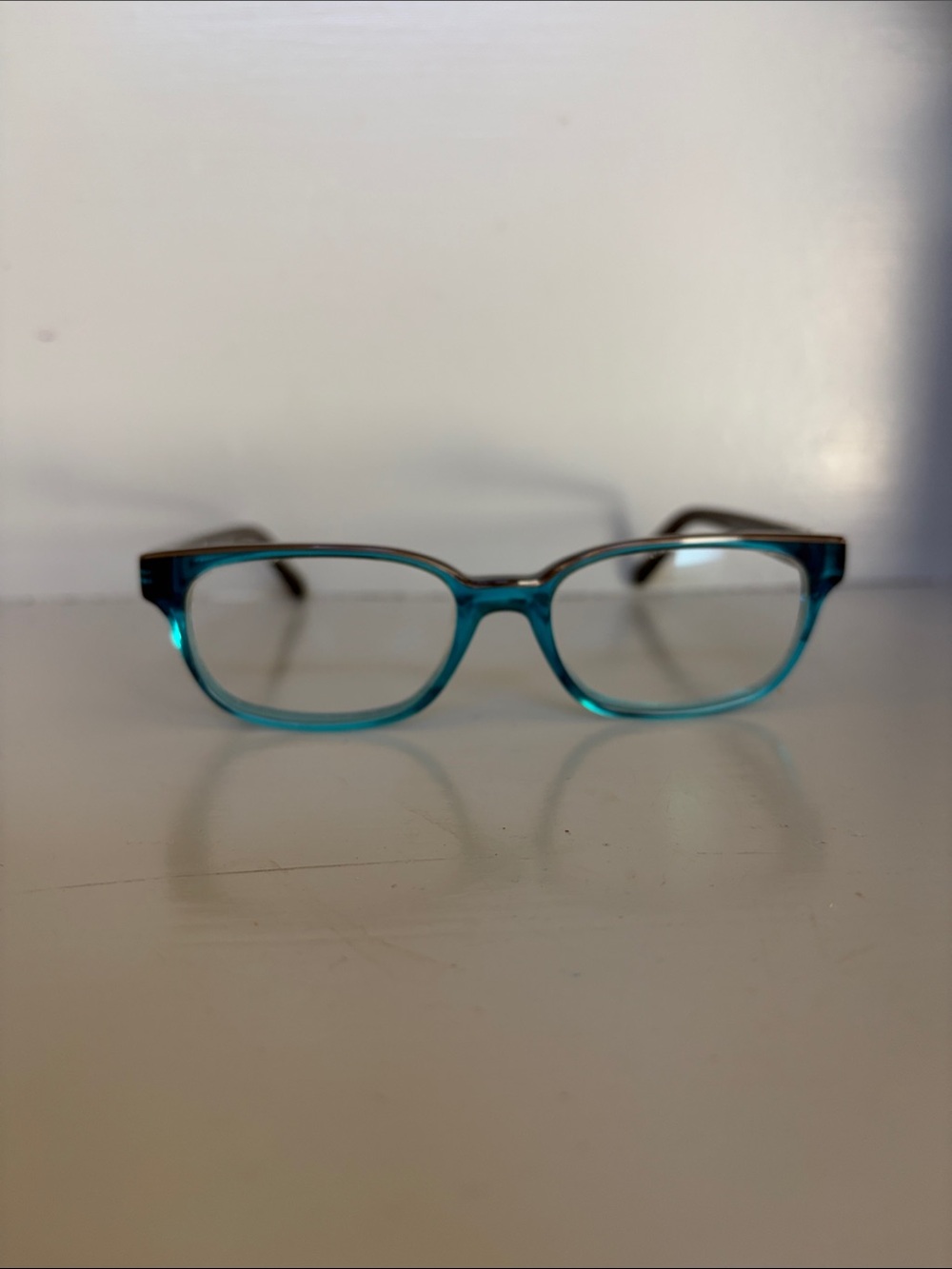 Etnia Blue/Brown Rectangular Glasses Frames